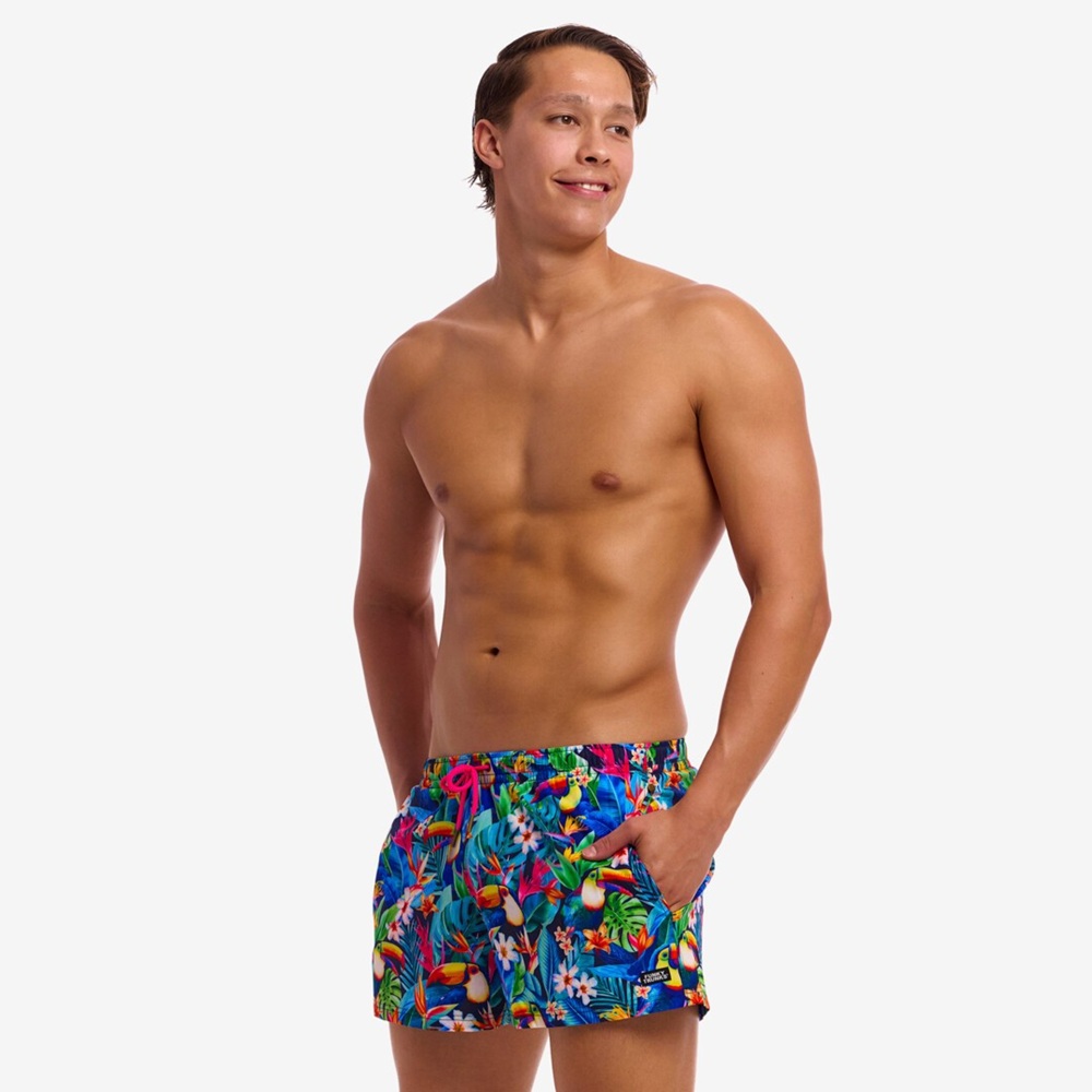  HannoverBadeShortFunkyMensShortyBirdieWordie