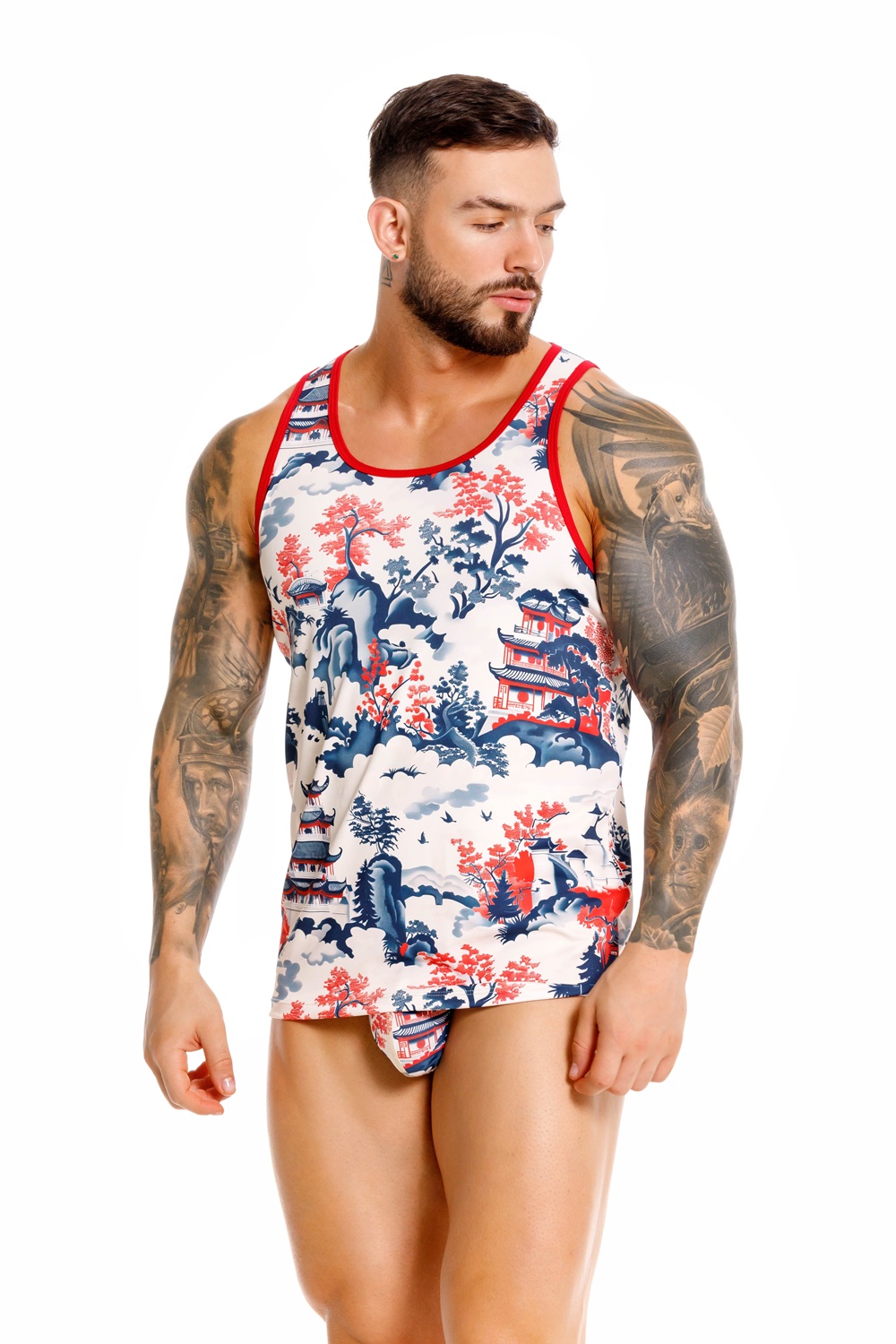 JORUnderwear STEFANamMarstall Hannover 1 2473BEIJINTANKTOPPRINTED2