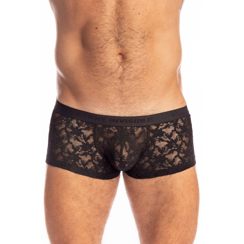 LHommeInvisible Hannover STEFAN black lotus hipster push up black lace for men