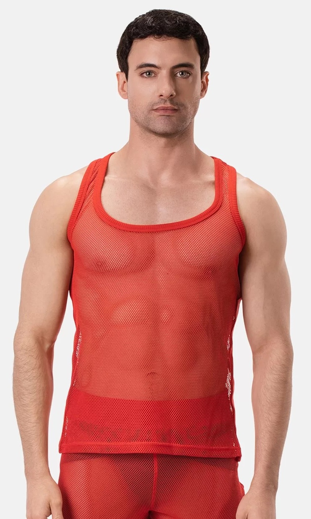 STEFAN Hannover barcode berlin tank top kenan red